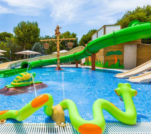 Parque acuático Hotel Cala d’Or Playa Mallorca