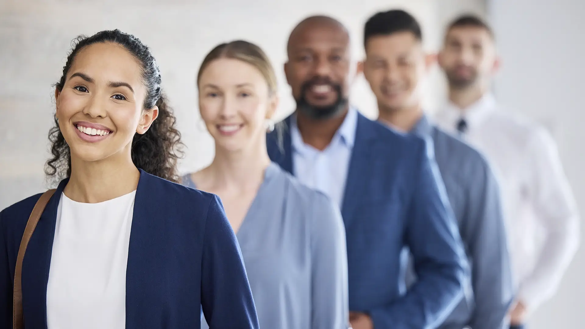 Grupo de personas ilusionadas. Hotel Cala d'Or Playa
