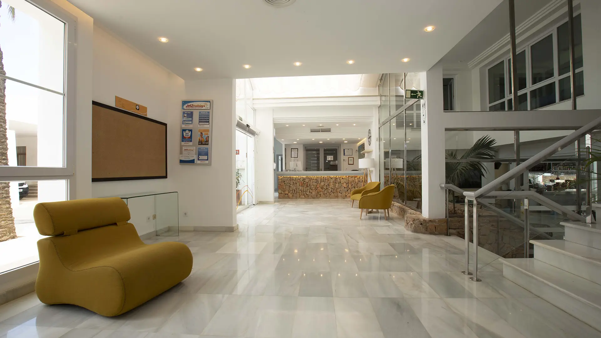 Recepción del Hotel Cala d'Or Playa